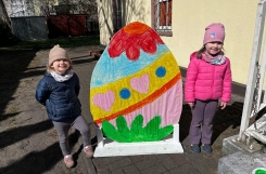 2025-04-08 - Kotki - Wielkie Pisanki - malowanie farbami, rysowanie pastelami - plener malarski